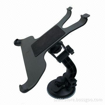 Car Windshield Mount, Made of ABS, PVC Materials with Black Color